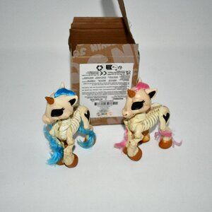 JOYIN 2 PCS Unicorn Skeleton Halloween Decoration Details: Set of two small, 4.5